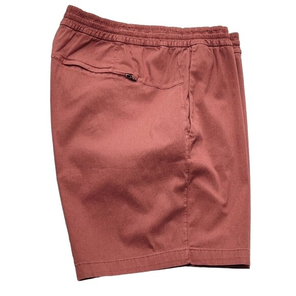 LULULEMON Mens Shorts Cotton Blend Stretch Drawstring Waist Pockets Size XL - Picture 5 of 10